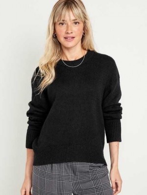 Cardigan Old Navy Cozy Pullover Pull Femme Noir | 751-XQSICJ