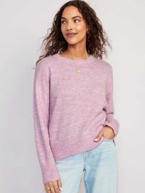 Cardigan Old Navy Cozy Pullover Pull Femme Weeping Wisteria | 013-NPZHKS
