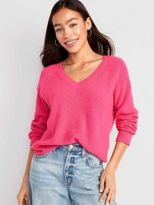 Cardigan Old Navy SoSoft Cocoon Pull Femme Rose | 367-CPTWVQ