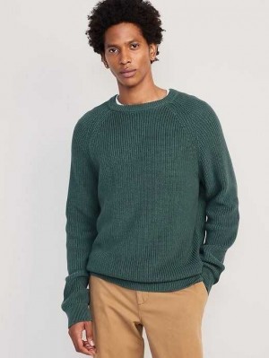 Chandails Old Navy Crew-Neck Shaker-Stitch Pull Homme Grise | 629-DRYQCB