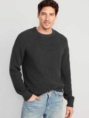 Chandails Old Navy Crew-Neck Shaker-Stitch Pull Homme Panthers | 907-HVSRUL