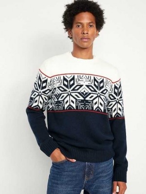 Chandails Old Navy SoSoft Pull Homme Bleu | 523-IHEXJK
