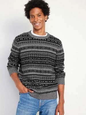 Chandails Old Navy SoSoft Pull Homme Grise | 258-JIGWEC