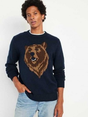 Chandails Old Navy SoSoft Pull Homme Multicolore | 674-GTAKQJ