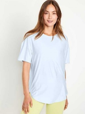 Haut Running Old Navy Cloud 94 Soft Tulip-Hem Tunic Femme Contrail | 298-JAWMNK