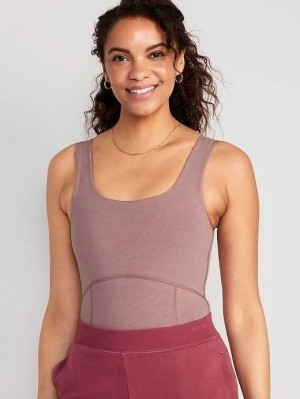 Haut Running Old Navy PowerChill Bodysuit Femme Lark | 891-QWBPRC