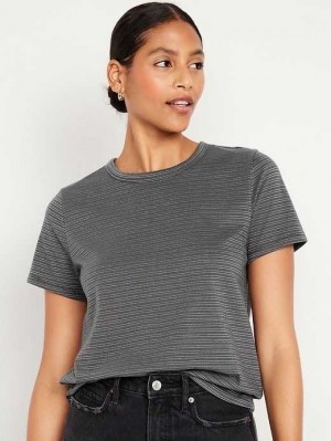 Hauts Old Navy EveryWear Crew-Neck Printed T-Shirt Femme Panther | 043-SUEBLM
