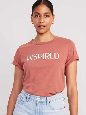 Hauts Old Navy EveryWear Graphique T-Shirt Femme Inspired | 249-TBFXYO