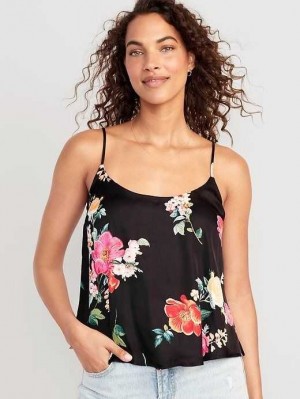 Hauts Old Navy Floral Satin Cami Top Femme Garden Of Secrets | 503-LMWFED