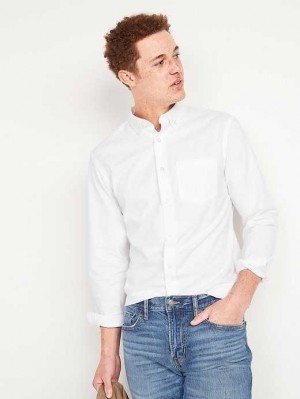 Hauts Old Navy Slim-Fit Everyday Oxford Shirt Homme Blanche | 238-ASLHYW