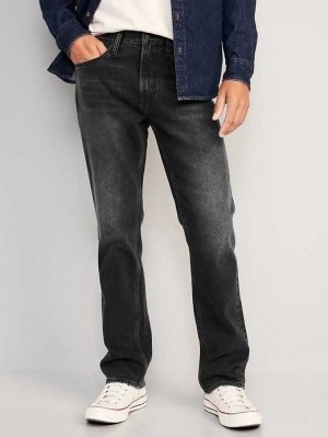Jean Old Navy 90s Droit Built-In Flex Black Jeans Homme Noir Lavage | 547-WIMUBZ