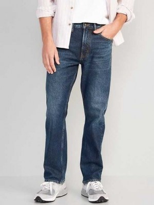Jean Old Navy 90s Droit Built-In Flex Jeans Homme Lavage Foncé | 723-DJFKCI