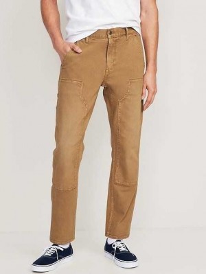 Jean Old Navy 90's Droit Built-In Flex Workwear Carpenter Jeans Homme Peanut | 938-NFMOBZ
