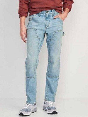 Jean Old Navy 90's Droit Built-In Flex Workwear Carpenter Jeans Homme Lavage | 920-FJDMTI