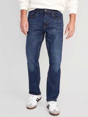 Jean Old Navy Droit 360 Tech Stretch Performance Jeans Homme Noir | 681-DYVIWM
