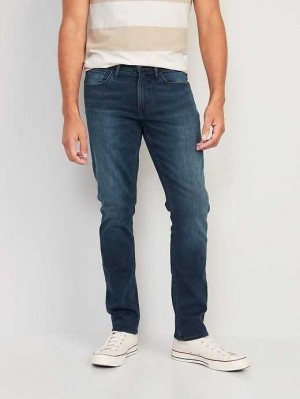 Jean Old Navy Droit 360 Tech Stretch Performance Jeans Homme Bleu Noir | 530-PZBGHE