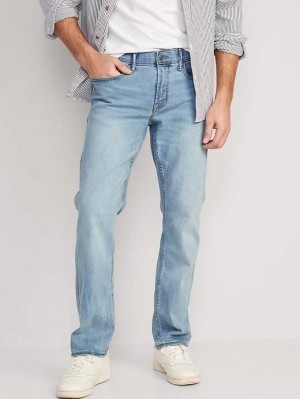 Jean Old Navy Droit 360 Tech Stretch Performance Jeans Homme Lavage Clair | 429-IYLUFZ