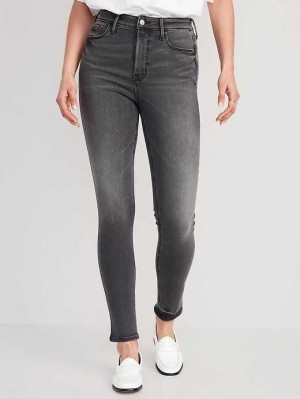 Jean Old Navy Extra High-Waisted Rockstar 360 Stretch Super-Mince Jeans Femme Starla | 523-QKYFUD