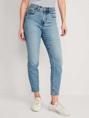 Jean Old Navy High-Waisted OG Droit Ankle Jeans Femme Lilo | 583-LFRPOM