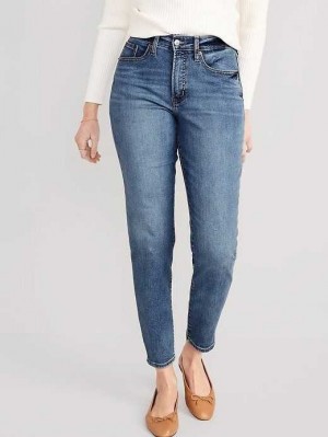 Jean Old Navy High-Waisted OG Droit Ankle Jeans Femme Rigby | 547-JCESQD