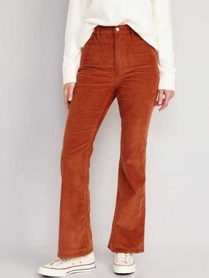 Jean Old Navy Higher High-Waisted Flare Corduroy Pants Femme Umbria | 279-IYMNFW