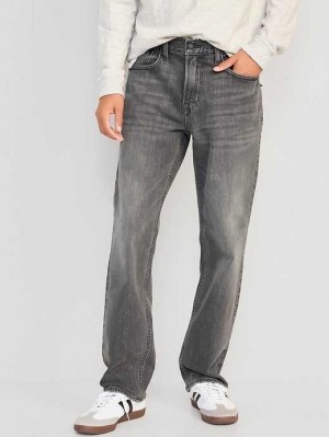 Jean Old Navy Loose Built-In Flex Jeans Homme Grise | 732-DWLMBG