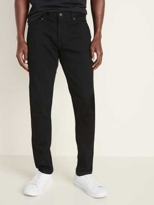 Jean Old Navy Mince Built-In Flex Black Jeans Homme Noir | 874-XBZUVK