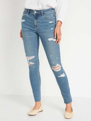 Jean Old Navy Rockstar Super-Mince Jeans Femme Robbie | 369-EUWVQT