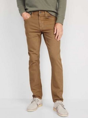 Jean Old Navy Slim Five-Pocket Pants Homme Kaki Foncé | 397-GOAUCT