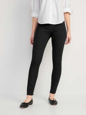 Jean Old Navy Wow Super-Mince Black Jeggings Femme Noir | 123-XWEQSY