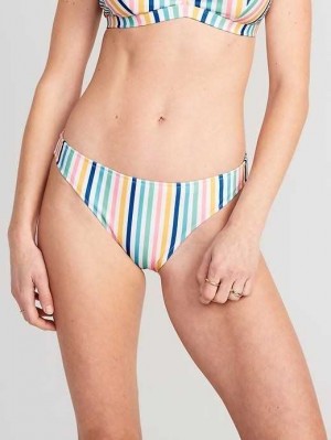 Maillots De Bain Old Navy Matching Classiche Bikini Swim Bottoms Femme Multicolore Stripes | 687-EKOBUI