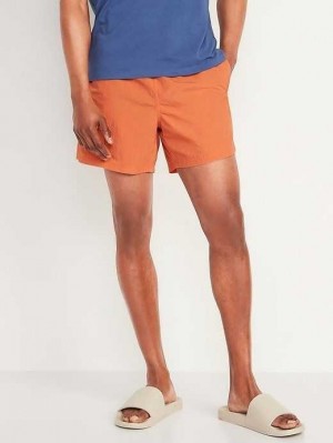 Maillots De Bain Old Navy Packable Nylon Swim Trunks Homme Corail | 106-FZQYGP