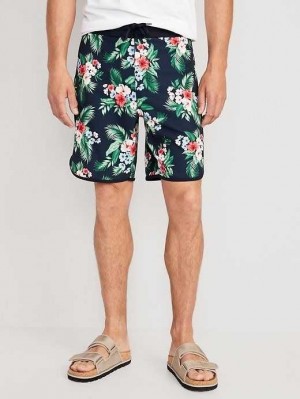 Maillots De Bain Old Navy Printed Built-In Flex Board Shorts Homme Floral Midnight | 549-JPAQZH