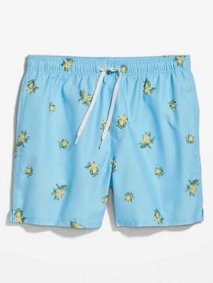 Maillots De Bain Old Navy Printed Swim Trunks Homme Lemons | 413-HYJICN