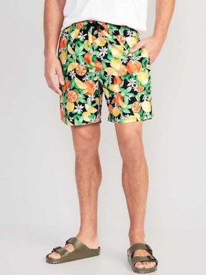 Maillots De Bain Old Navy Printed Swim Trunks Homme Fresh-Squeezed Fun | 408-ZQRSXI