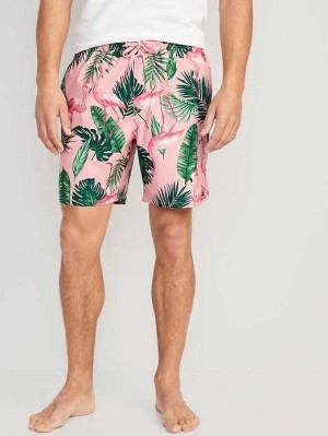 Maillots De Bain Old Navy Printed Swim Trunks Homme Multicolore | 934-NHUXBM
