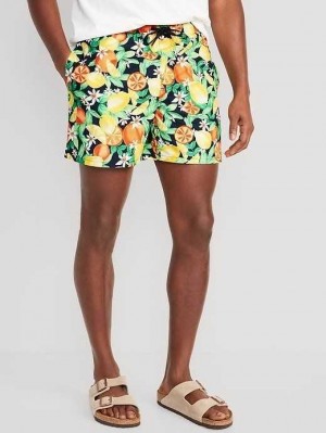 Maillots De Bain Old Navy Printed Swim Trunks Homme Fresh-Squeezed Fun | 196-LSNOIC