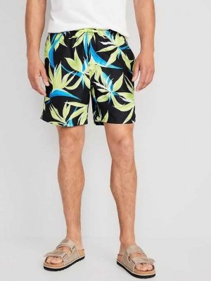 Maillots De Bain Old Navy Printed Swim Trunks Homme Tropic Nights | 042-QJOKBW