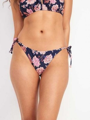 Maillots De Bain Old Navy String Bikini Swim Bottoms Femme Fleur | 683-HRVQUX