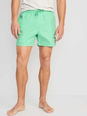 Maillots De Bain Old Navy Swim Trunks Homme Vert | 560-AZEWSL
