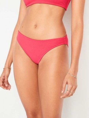 Maillots De Bain Old Navy Terry Classiche Bikini Swim Bottoms Femme Rouge Foncé | 702-LGTACQ