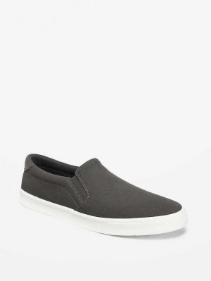 Mocassin Old Navy Tela Slip-Ons Homme Panther | 983-EHVKFY