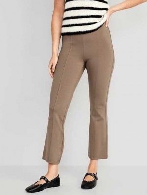 Pantalon Old Navy Extra High-Waisted Stevie Crop Kick Flare Pants Femme Sedimentary | 530-KFVCBE