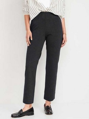 Pantalon Old Navy Extra High-Waisted Stevie Droit Taper Ankle Pants Femme Grise Foncé | 072-JAQMOC