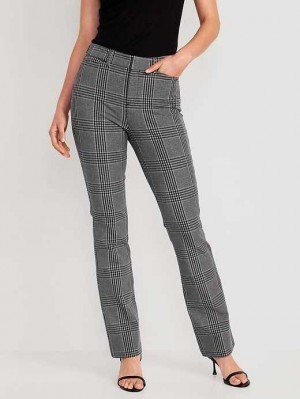Pantalon Old Navy High-Waisted Pixie Flare Pants Femme Grise | 847-RENACK