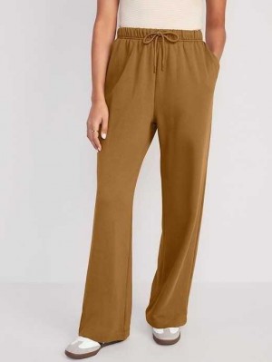 Pantalon Survêtement Old Navy Extra High-Waisted Vintage Droit Lounge Sweatpants Femme Spiced Saffron | 387-OWNITH