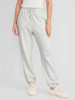 Pantalon Survêtement Old Navy Extra High-Waisted Jogger Sweatpants Femme Grise Clair | 907-LOGHVU