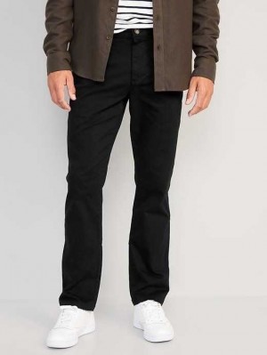 Pantalons Old Navy Droit Built-In Flex Rotation Chino Pants Homme Noir | 795-YLFNPI