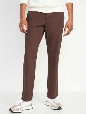 Pantalons Old Navy Droit Built-In Flex Rotation Chino Pants Homme French Roast | 537-WAECDU