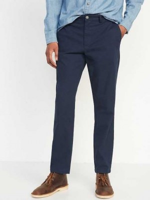 Pantalons Old Navy Droit Built-In Flex Rotation Chino Pants Homme Bleu Marine | 286-IGYLVS